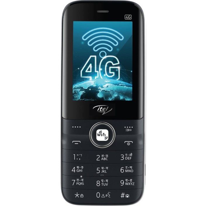 Itel Magic X Pro 4G 2500mAh  Keypad Mobile Black